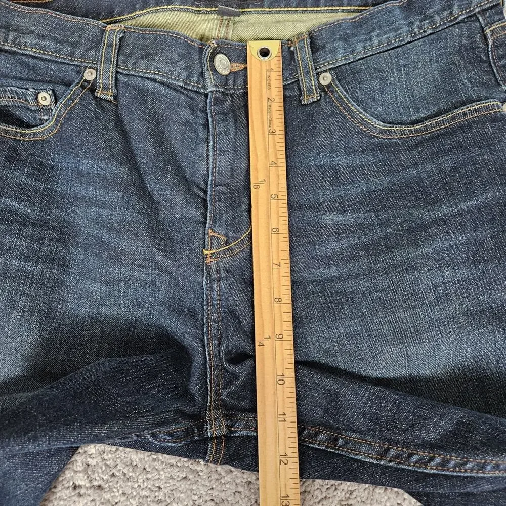 Banana Republic Athletic Fit Jeans Men's 34X28 (35X30) Blue Stretch Minimalist